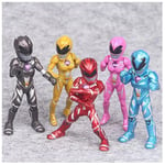 dino power ranger Cake Toppers Figures Birthday Cake Decoration toys bake boys