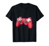 Glitch Joystick Trendy Gaming Controller T-Shirt