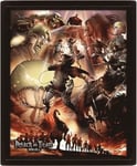 Pan Vision Attack on Titan 3D-plakat (S3)