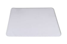 Gulvmatte for laminatgulv eller teppe 75 cm x 120 - Hvit