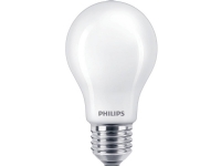 Philips - LED-glödlampa - form: A60 - glaserad finish - E27 - 3.4 W (motsvarande 40 W) - klass D - varmt vitt ljus - 2200-2700 K
