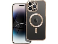 Oem Electro Mag Cover Fodral Kompatibelt Med Magsafe För Iphone 13 Pro Max Guld
