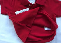 New Ralph Lauren Boys Polo-Shirt 6 Months- Red