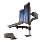 Startech.com Desk-Mount Monitor Arm with Laptop Stand
