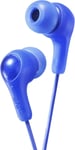 JVC HAFX7 GUMY IN EAR HEADPHONES W/SPARE BUDS - BLUE VIOLET PINK WHITE - HA-FX7