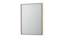 Sanibell Ink SP32 speil med lys, 60x80 cm, børstet kobber