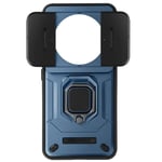 Fodral för Xiaomi 14 Ultra Ring Support Skjutkameraskydd Night Blue