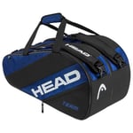 HEAD Team Padel Bag L Sac Unisexe, Bleu/Noir, L