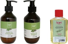 Rosemary Mint Oil Shampoo 300Ml + Conditioner 300Ml + Oil Treatment 50Ml Trio Pa