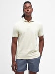 Barbour Washed Sports Tailored Fit Polo Shirt - Light Cream, Light Cream, Size Xl, Men