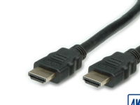 Value HDMI - HDMI 5 m, 5 m, HDMI Typ A (standard), HDMI Typ A (standard), 3D kompatibilitet, Svart
