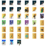 39Pcs The Legend of Zelda NFC Mini Amiibo Card Tears of the Kingdom Amiibo Cards