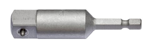 Hylsadapter 1/4 tum till 1/2 tum hylsor 65 mm lång wurth