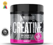 Warrior Creatine Monohydrate Powder 300G Micronised for Easy Mixing 60x5g Servin