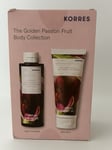 Korres The Golden Passion Fruit Body Collection Cleanser 250ml & Milk 200ml