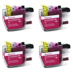 4 Compatible LC3219 (LC3217) M XL inks for Brother J5930DW  J6530DW  J6930DW