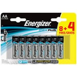 Energizer® Max Plus AA Batterier
