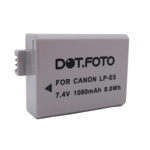 Battery for Canon LP-E5 1050mAh | EOS 450D 500D 1000D