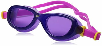 SPEEDO JUNIOR FUTURA CLASSIC SWIMMING GOGGLES  6-14 YEARS PURPLE AND PINK