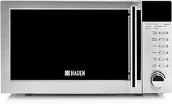 Haden - 20L Microwave Freestanding Stainless Steel, Digital Control 800W, Silver