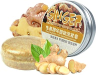Ginger Shampoo, Shampoo Bar with Coconut Oil, Shampoo for Hair Growth, Glossy an