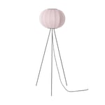 Made By Hand Knit-Wit 45 Round High floor lamp Light pink