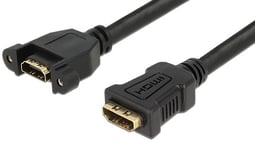 HDMI 2.0 hun/hun mount adapter kabel - 4K/30Hz  - 0.50 m