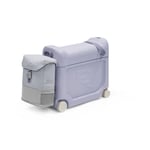 JETKIDS™ BY STOKKE® Resesäng BedBox™ Creamy Cappuccino med Crew BackPack™Arctic Blue