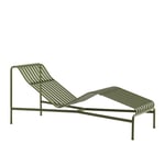HAY - Palissade Chaise Lounge, Olive - Solstolar & solsängar