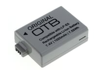 Original OTB Battery LP-E5 for Canon EOS 500D / EOS Rebel T1i