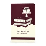 AGATHA CHRISTIE BODY IN THE LIBRARY NOTEBOOK NOTE PAD NOTE BOOK PAD