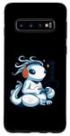 Coque pour Galaxy S10 Gamer Axolotl - Mignons jeux vidéo sur ordinateur