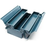 Helloshop26 - Boite caisse à outils vide 420 cm 3 compartiments caisse transport outils - Or