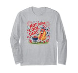Patriotic Hot-Dogs And Cool Dads USA Long Sleeve T-Shirt