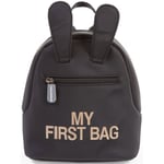 Childhome My First Bag Black rygsæk til børn 20x8x24 cm