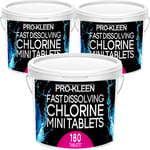 Stabilised Fast Dissolving Mini Chlorine Tablets 2.7g - 540 Tablets