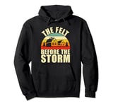 The Felt before the Storm Roofing Pullover Hoodie