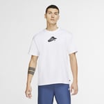 Made from soft jersey fabric, the Nike SB T-Shirt features an artist's take on logo at centre of chest, and it has skate-themed graphics back. Men's Skate - White