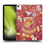 Head Case Designs Officially Licensed Harry Potter Gryffindor Pattern Deathly Hallows XIII Hard Back Case Compatible With Apple iPad Air 2020/2022