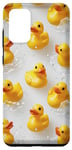 Coque pour Galaxy S20+ Canards en caoutchouc jaune Jouets de bain Canetons