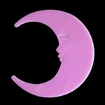Wall Stickers Glow in the Dark Stars Moon Decals Party Home Decor Wall Stickers Hot 3D For Kids Baby Bedroom Ceiling-Pink_Russian_Federation