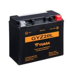 Yuasa GYZ20L 12V AGM Batteri til Motorcykel