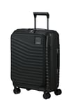 SAMSONITE Intuo Spinner S, Expandable Hand Luggage, 55 cm, 42/48 L, Black, Black (Black), Spinner S (55 cm - 42/48 L), Carry-on Luggage