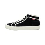 Kickers Unisex's Arveiler Sneaker, Black White, 9.5 UK
