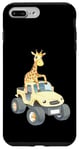 Coque pour iPhone 7 Plus/8 Plus Cadeau amusant en forme de girafe pour homme, femme, enfant