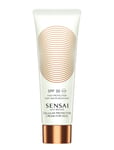 Silky Bronze Cellular Protective Cream For Face Spf30 Solkräm Ansikte Nude SENSAI