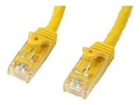 Startech.Com Cat6-Patchkabel Med Hakfria Rj45-Kontakter – 2 M, Gul - Patch-Kabel - Rj-45 (Hane) Till Rj-45 (Hane) - 2 M - Utp - Cat 6 - Hakfri - Gul