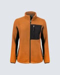Texstar Pile Fleece Jacka Dam Orange XL