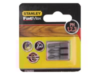 Stanley Skruvmejsel Bits 3St (Sta62023)