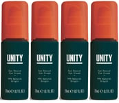 4 x Unity Eco-Friendly Natural 20ml Eye Rescue Cream Derma Approved